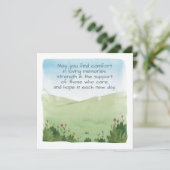 Carte Avec sympathie (Debout devant)