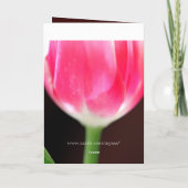 Carte Avec sympathie (Dos)