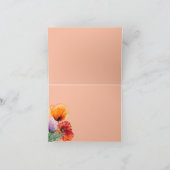 Carte Avec Sympathie, Aquarelle Fleurs De Pavot (Intérieur)