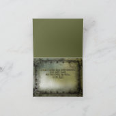 Carte Avec sympathie - Doberman surplombant un lac (Intérieur)