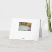 Carte Avec Sympathie Iris (Dos)