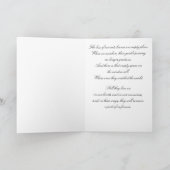 Carte Avec sympathie pour la perte d'un chat (Intérieur)