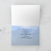 Carte Avec sympathie, Salutation des Fleurs sauvages de (Intérieur)