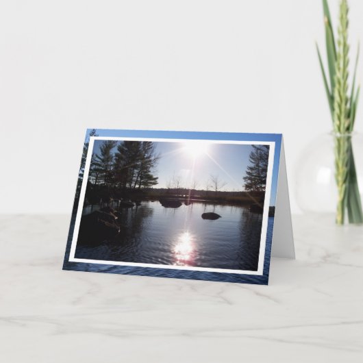 Carte Avec une profonde sympathie (Devant)