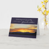 Carte Avec une profonde sympathie sur la perte de votre (Fleur jaune)