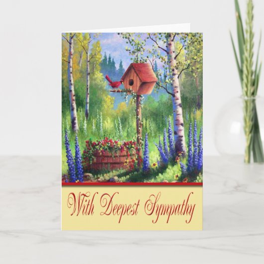 CARTE AVEC UNE SYMPATHIE PLUS PROFONDE (Devant)