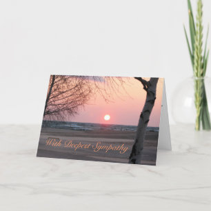 Carte , Avec Une Sympathie Profonde