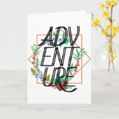 Carte Aventure (Fleur jaune)