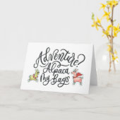 Carte Aventure ? Alpaca Mes Sacs (Fleur jaune)