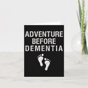 Carte Aventure avant la démence drôle Voyage de Wanderlu