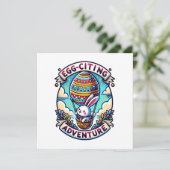 Carte Aventure Egg-Citante (Debout devant)