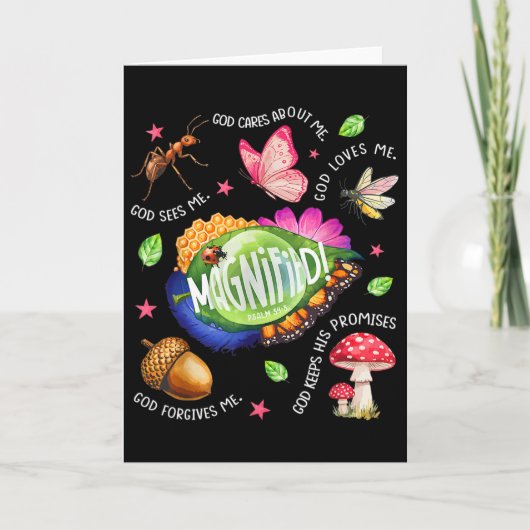 Carte Aventure Vbs 2025 Insectes les plus petits grossis (Devant)