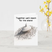 Carte Aventures de voyage ensemble (Fleur jaune)