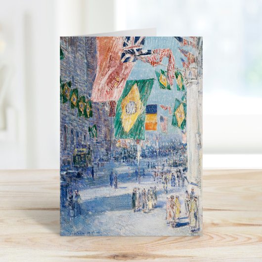 Carte Avenue des Alliés | Childe Hassam