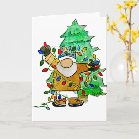 Carte Average Tangled Gnome (Fleur jaune)