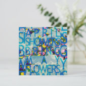 Carte averses d'avril (Debout devant)