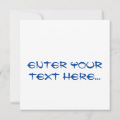 Carte averses d'avril (Dos)