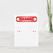 Carte Avertissement Cette Personne A Un Esprit Mal Tourn (Devant)