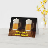 CARTE AVEZ "2" APRÈS TOUT C'EST VOTRE ANNIVERSAIRE* (Fleur jaune)