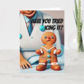 Carte Avez-Vous Essayé De Faire Du Glace, Ça Va Bien ? (Devant)