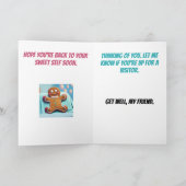 Carte Avez-Vous Essayé De Faire Du Glace, Ça Va Bien ? (Intérieur)