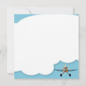 Carte Avion Avion Pilote Garçon Anniversaire (Dos)