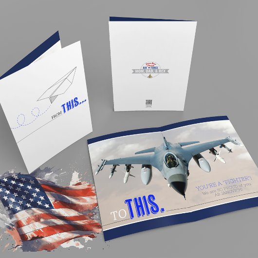 Carte Avion de combat Qualification de base de la Force