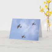 Carte Avion de la Seconde Guerre mondiale (Fleur jaune)