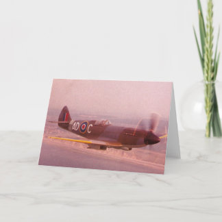 Carte Avion de Spitfire de Supermarine
