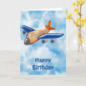 Carte Avion Extraordinaire (Fleur jaune)