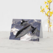 Carte Avion Supersonic (Fleur jaune)