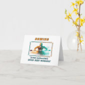 Carte Aviron de l'entraînement ultime du corps supérieur (Fleur jaune)