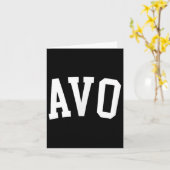 Carte Avo _2 (Fleur jaune)