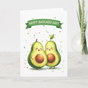Carte Avocado mignon de jour Avocado avec bannière