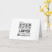 Carte avocat (Fleur jaune)