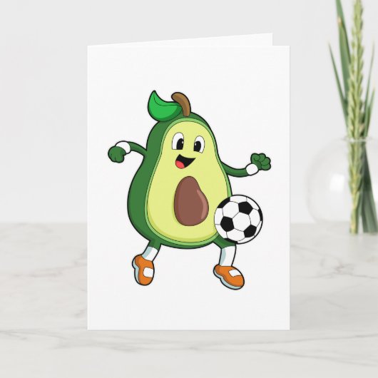 Carte Avocat à Soccer Sports (Devant)