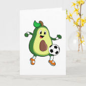 Carte Avocat à Soccer Sports (Fleur jaune)