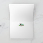 Carte Avocat Anniversaire Loon Oiseau Nature Art (Intérieur)