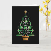 Carte Avocat Avocat Arbre de Noël (Fleur jaune)