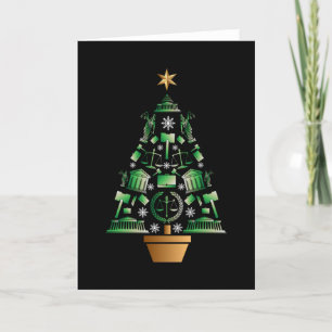 Carte Avocat juriste sapin de Noël