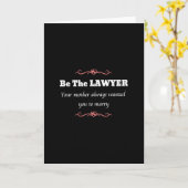 Carte Avocate de la Faculté de droit - Diplôme (Fleur jaune)