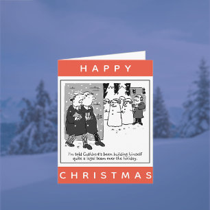 Carte Avocats Juristes Et Bonhommes De Neige Joyeux Noël