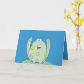 Carte Avoir un Anniversaire Magnifique (Fleur jaune)