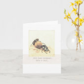 Carte Avoir Un Bal (Fleur jaune)