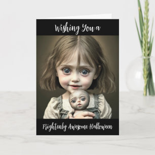 Carte Avoir une Halloween effrayante