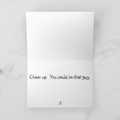 Carte Avoir Une Mauvaise Journée ? (Intérieur)