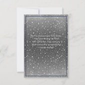 Carte Avoir Une Merveilleuse De Noël Bleu Plaid Ribbon (Dos)