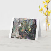 Carte Avril, Maurice Denis (Fleur jaune)