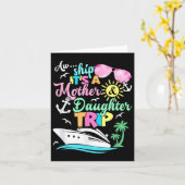 Carte Aw Expédition C'Est A Mère & Fille Voyage Fami (Fleur jaune)