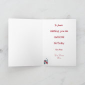 Carte Awesome Cute Ninja (Intérieur)